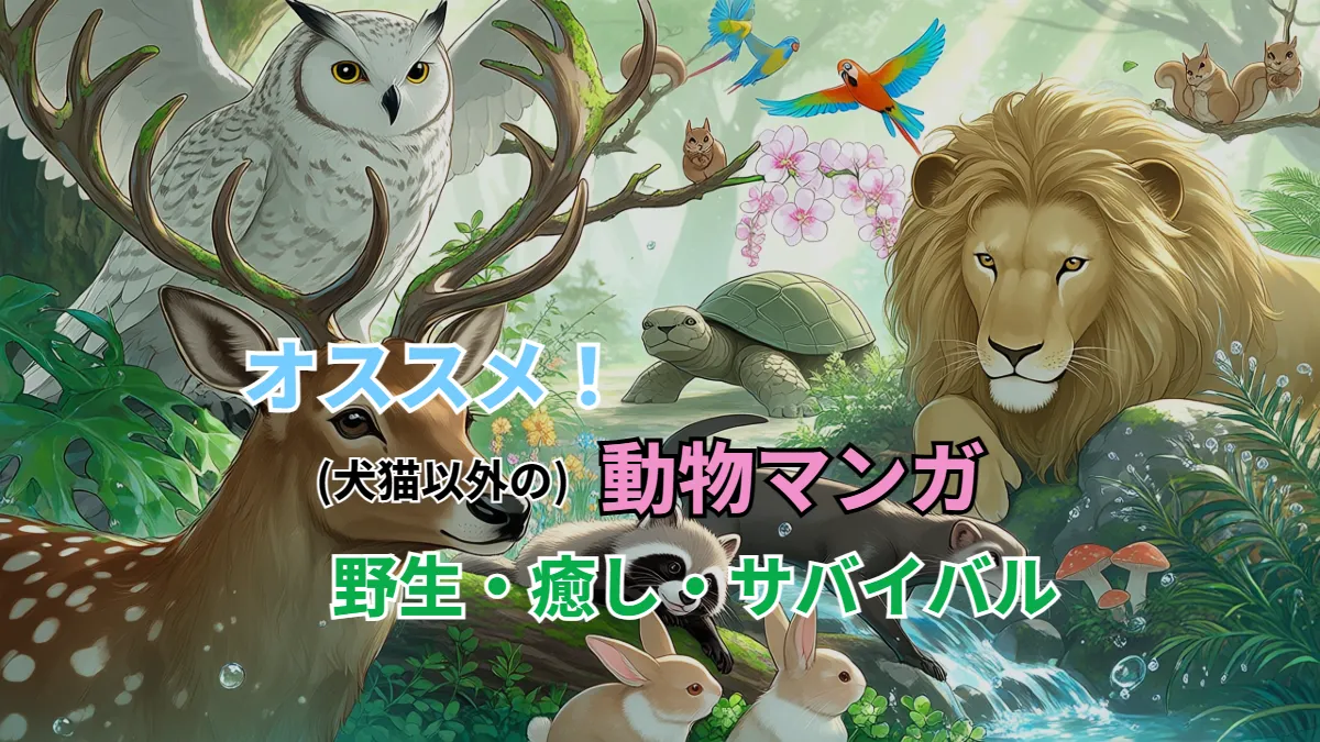 おすすめ!動物マンガ