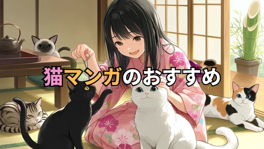 猫マンガのおすすめ