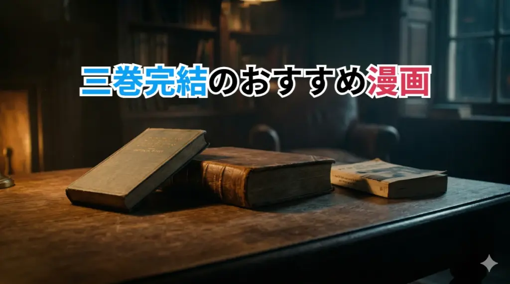 三巻完結のおすすめ漫画