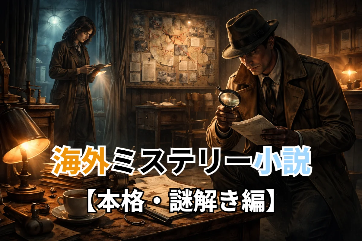 海外ミステリー小説【本格・謎解き編】