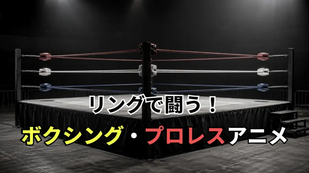 リングで闘う！ボクシング・プロレスアニメ