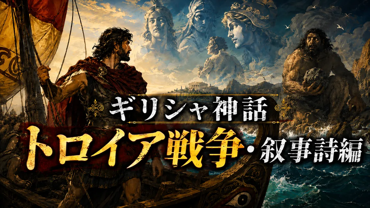 ギリシャ神話トロイア戦争・叙事詩編