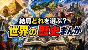 結局どれを選ぶ？世界の歴史まんが