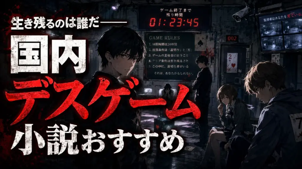 国内デスゲーム小説おすすめ
