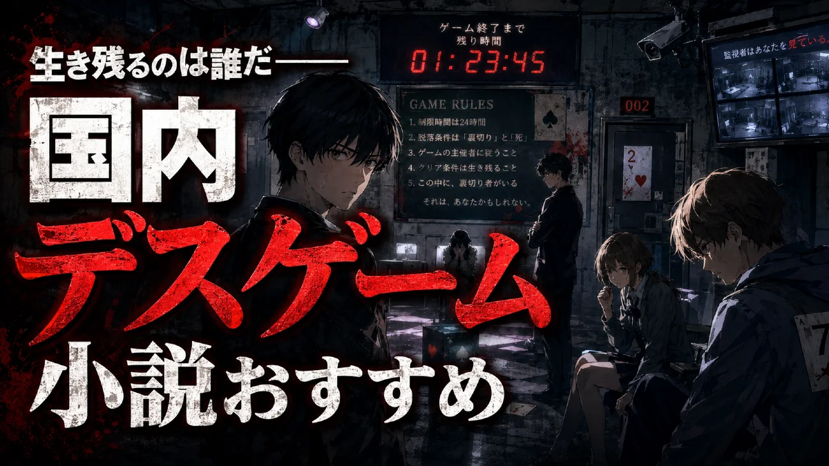 国内デスゲーム小説おすすめ